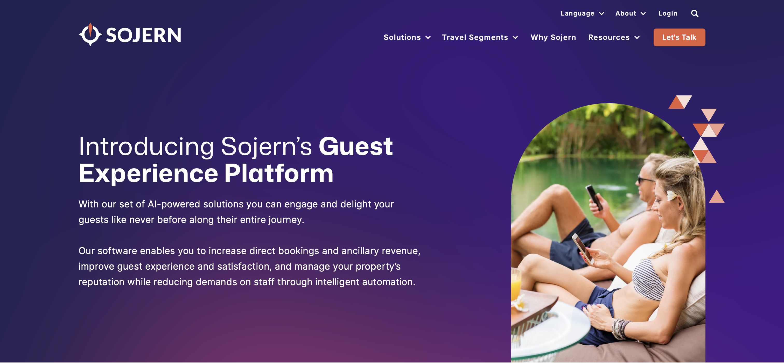 Guest Experience Platform interface preview